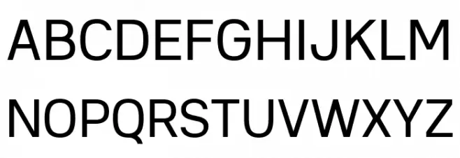 Gloryn Font UPPERCASE