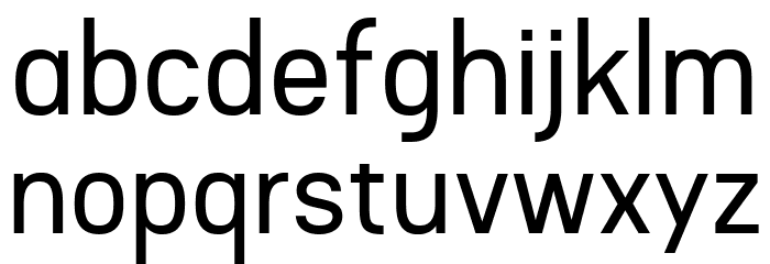 Gloryn Font LOWERCASE