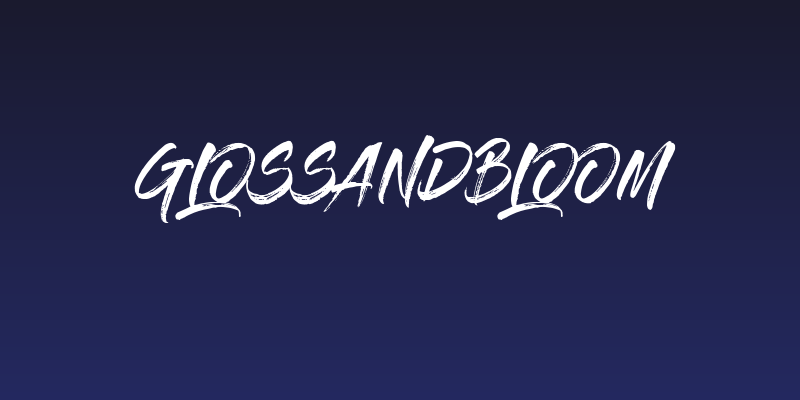 GlossAndBloom Social Header