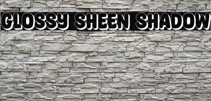 Glossy Sheen Shadow Example 1