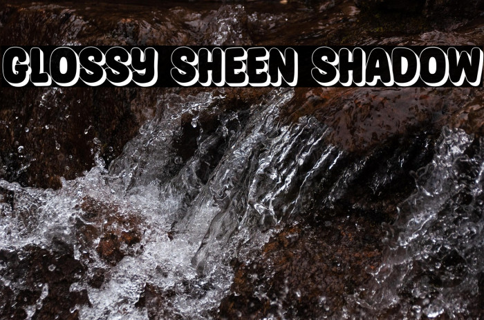 Glossy Sheen Shadow Example 3