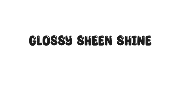 Glossy Sheen Shine Logo
