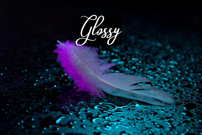 Glossy Example 1