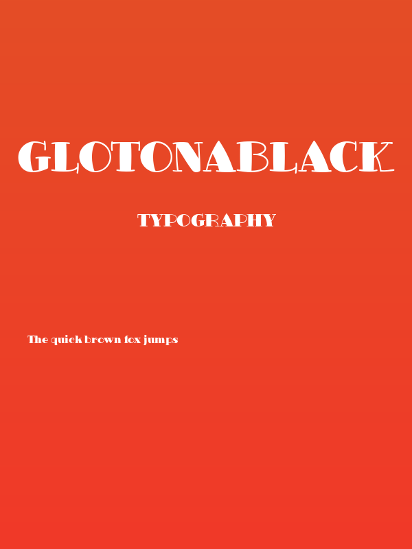 GlotonaBlack Poster