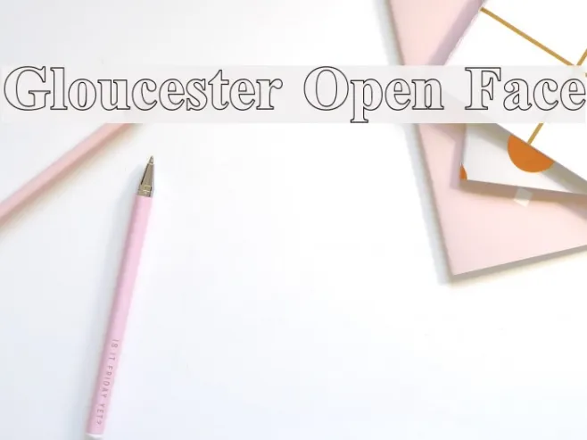 Gloucester Open Face Example 1