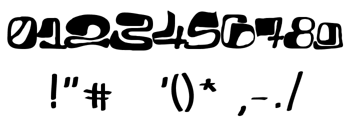 Gloutix Font OTHER CHARS