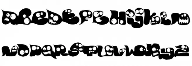 Gloutix Schriftart Groß