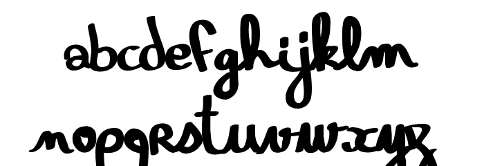 Gloutix Font LOWERCASE
