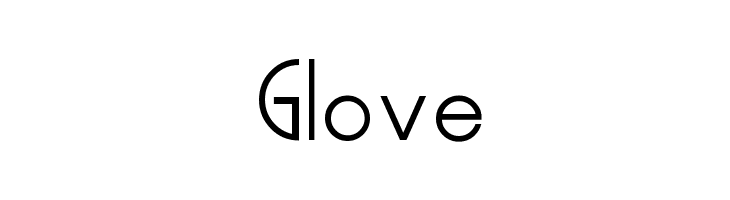 Glove  नि: शुल्क फ़ॉन्ट्स डाउनलोड