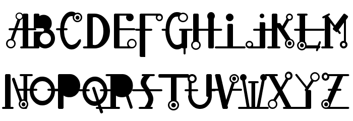 Glovebox Font LOWERCASE