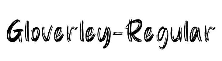 Gloverley-Regular  Free Fonts Download