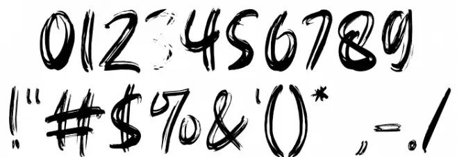 Gloverley-Regular Font OTHER CHARS