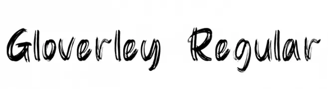 Gloverley  Regular  フリーフォントのダウンロード