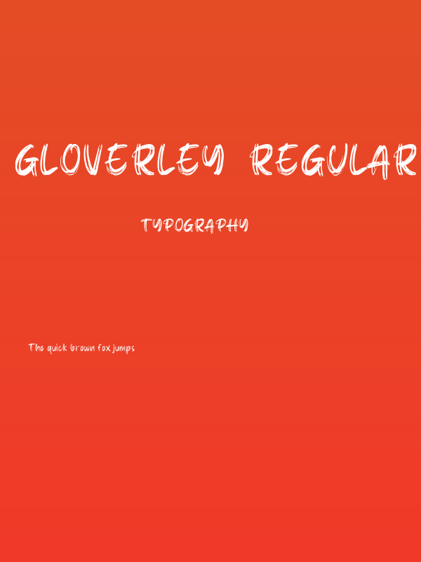 Gloverley  Regular Poster