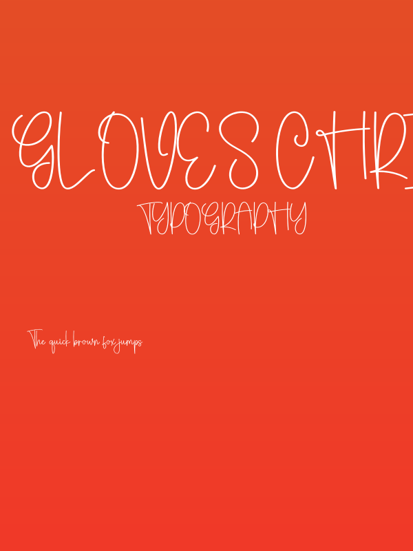 Gloves Christmas Poster