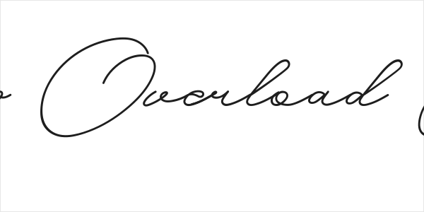 Glow Overload Demo Logo