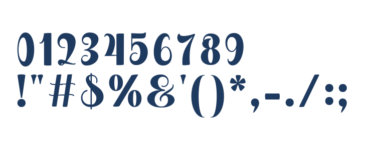 Glow Regular Other Characters