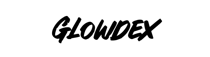 Glowdex  免费字体下载
