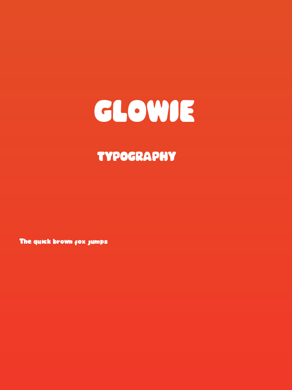 Glowie Poster