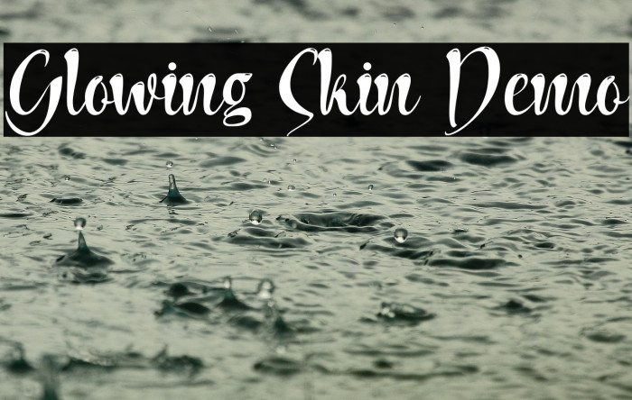 Glowing Skin Demo Example 3
