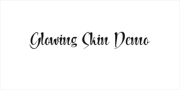 Glowing Skin Demo Logo