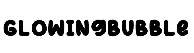 GlowingBubble  baixar fontes gratis