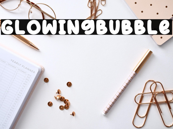 GlowingBubble Example 1