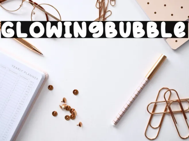 GlowingBubble Example 1