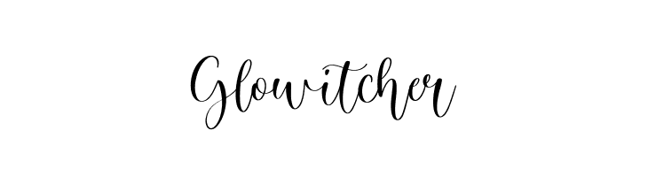 Glowitcher  Descarca Fonturi Gratis