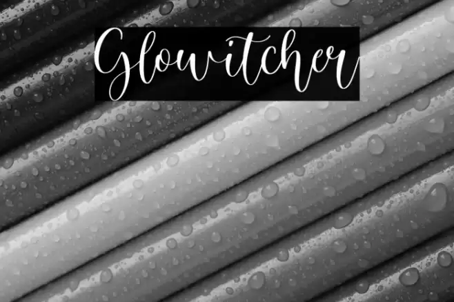 Glowitcher خط examples