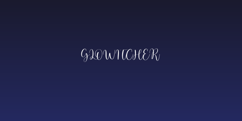 Glowitcher Social Header