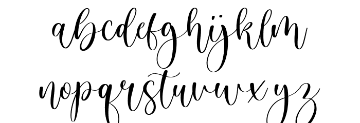 Glowitcher 字体 小写