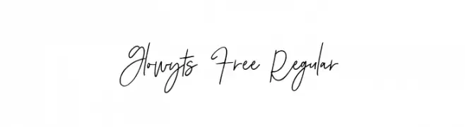 Glowyts Free Regular  Fuentes Gratis Descargar