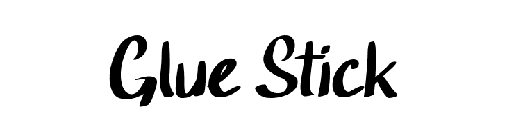 Glue Stick  Descarca Fonturi Gratis