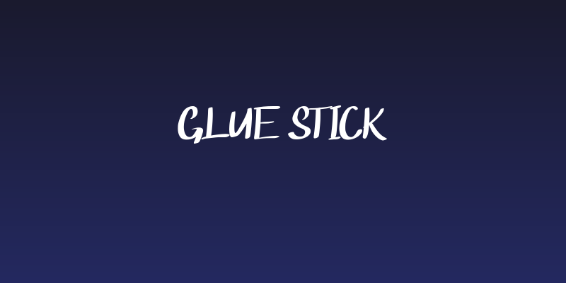 Glue Stick Social Header