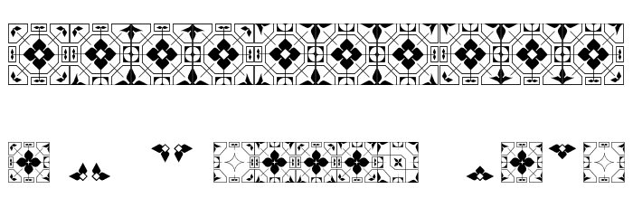 GlukFrames06 Font OTHER CHARS