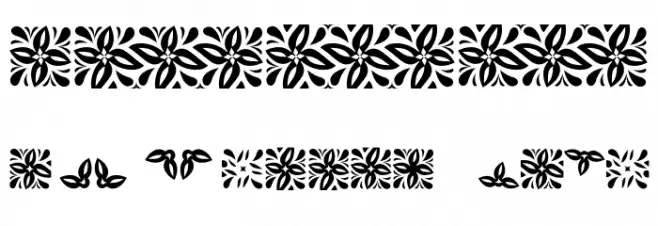 GlukFrames07 Font OTHER CHARS