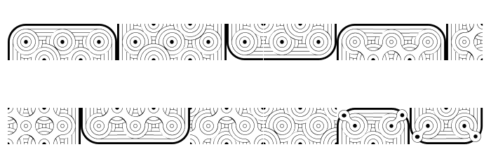 GlukFramesM7CAzure Font LOWERCASE