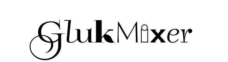 GlukMixer फ़ॉन्ट