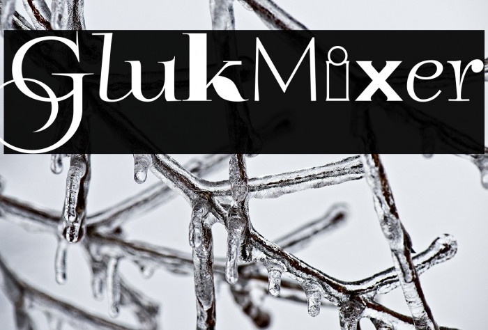 GlukMixer Font examples