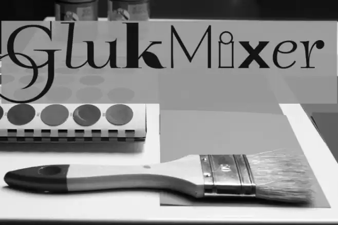 GlukMixer Font examples