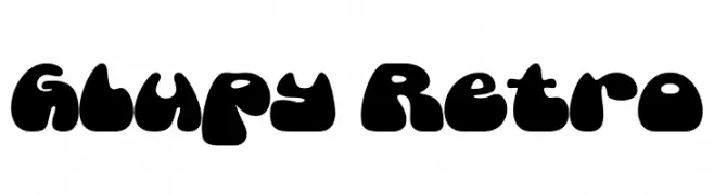 Glupy Retro  免费字体下载
