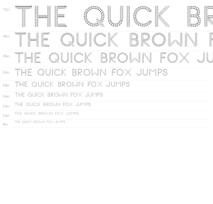 Glyph Stitch v4Regular Waterfall