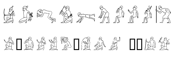 GlyphBasic1 Font OTHER CHARS