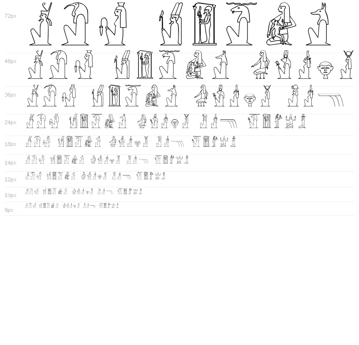 GlyphBasic1 Waterfall