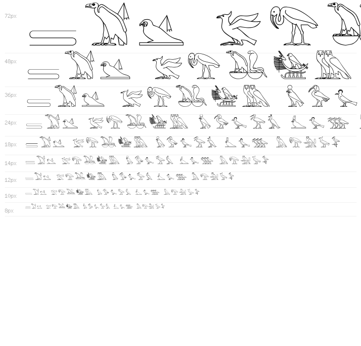 GlyphBasic2 Waterfall