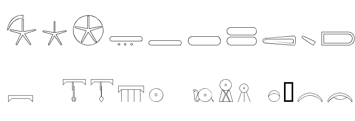 GlyphBasic3 Font OTHER CHARS