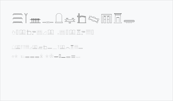 GlyphBasic3 Business Card