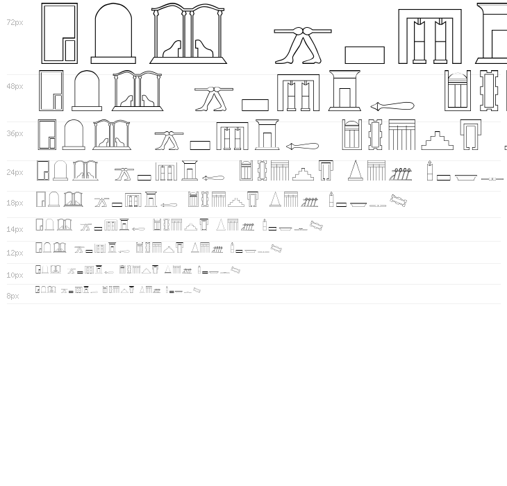 GlyphBasic3 Waterfall