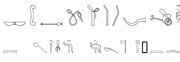 GlyphBasic4 Font OTHER CHARS